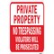 Signmission Safety Sign, 12 in Height, Aluminum, 24828 A-1218-24828 - alternate 1